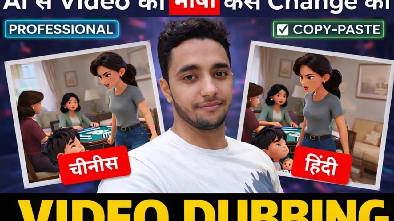 Ai Se Video Dubbing kaise kare | Dubbed Any Video Any Language सब कुछ आसान है 