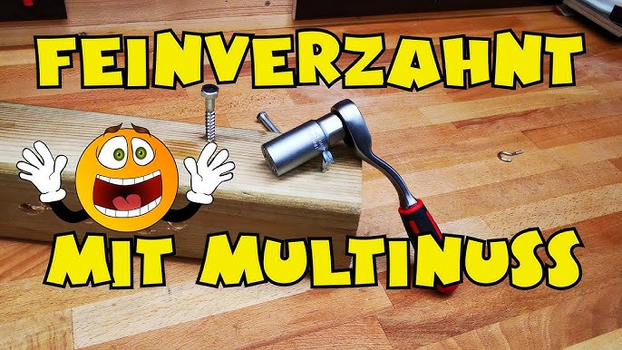 Parkside Ratsche mit Multi-Stecknuss - YouTube