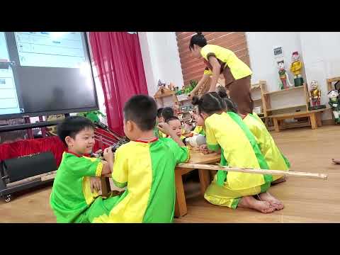 Tiết dạy GVG TP 22-23: Tìm hiểu nghệ thuật múa rối nước - MN Đông Dư