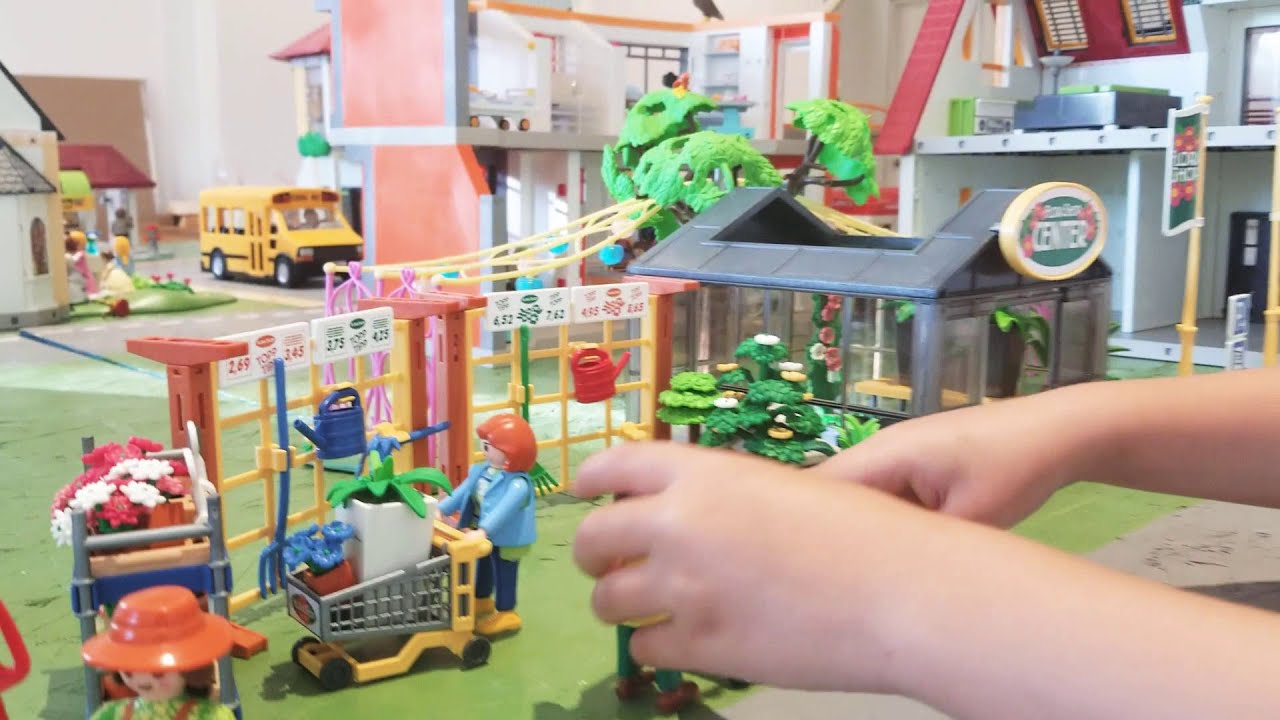 playmobil garden centre