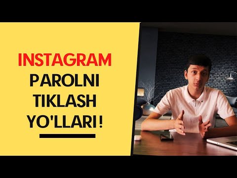 Instagram PAROLNI TIKLASH sirlari| INSTAGRAM SIRLARI | INSTAGRAM HAQIDA