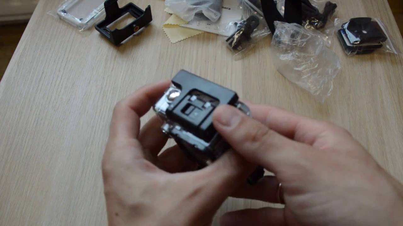 Экшен камера F60 Allwinner V3 4 К/30fps #1 Беглый обзор