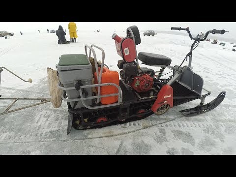 Мотобуксировщик Мухтар. Три