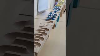 Marble Run Race ASMR HABA wave slope part80 #marblerun #マーブルラン #shorts