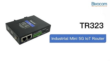 Bivocom Industrial Mini 5G IoT Router TR323