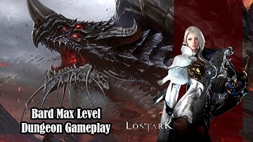 LOST ARK Online - CBT2 Bard Max Level 50 Guardian Raid Chromania Dungeons Party Gameplay