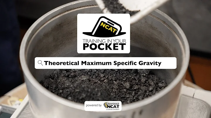 Theoretical Maximum Specific Gravity - Gmm
