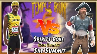 Usain Bolt Champion VS Francisco Montoya Spirit Cove Gold Edition Temple Run 2