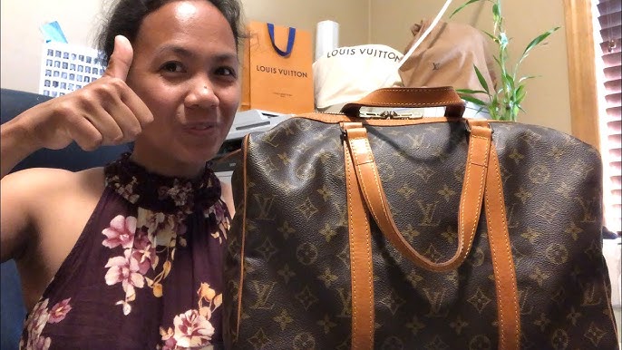 Louis Vuitton Monogram Sac Souple 35 Boston Bag 863054