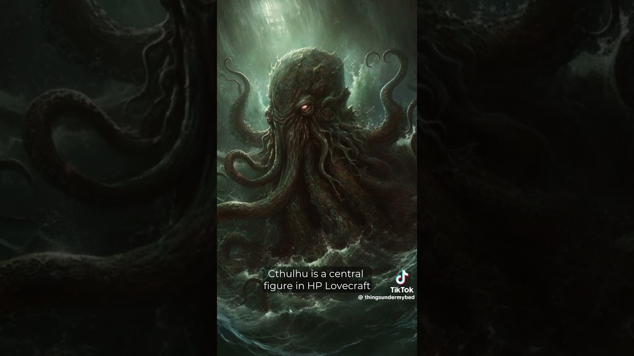 Já pensou encontrar o Cthulao? 