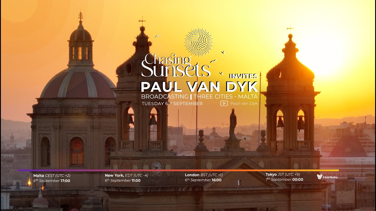 Paul van Dyk   Chasing Sunsets Live in Malta