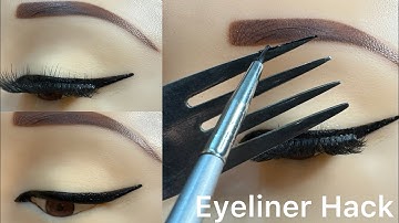 How to: PERFECT WINGED EYELINER every single time !! Simple Beginner Friendly Technique