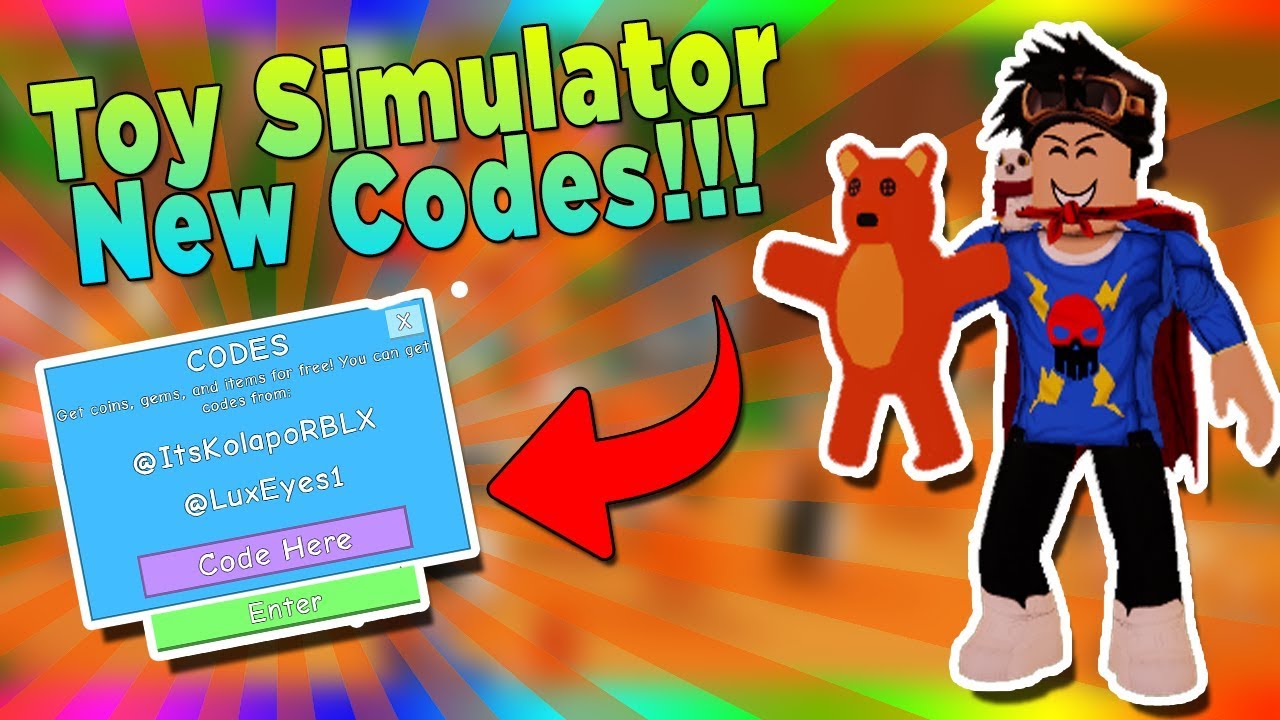 Roblox Toy Simulator Codes 2019