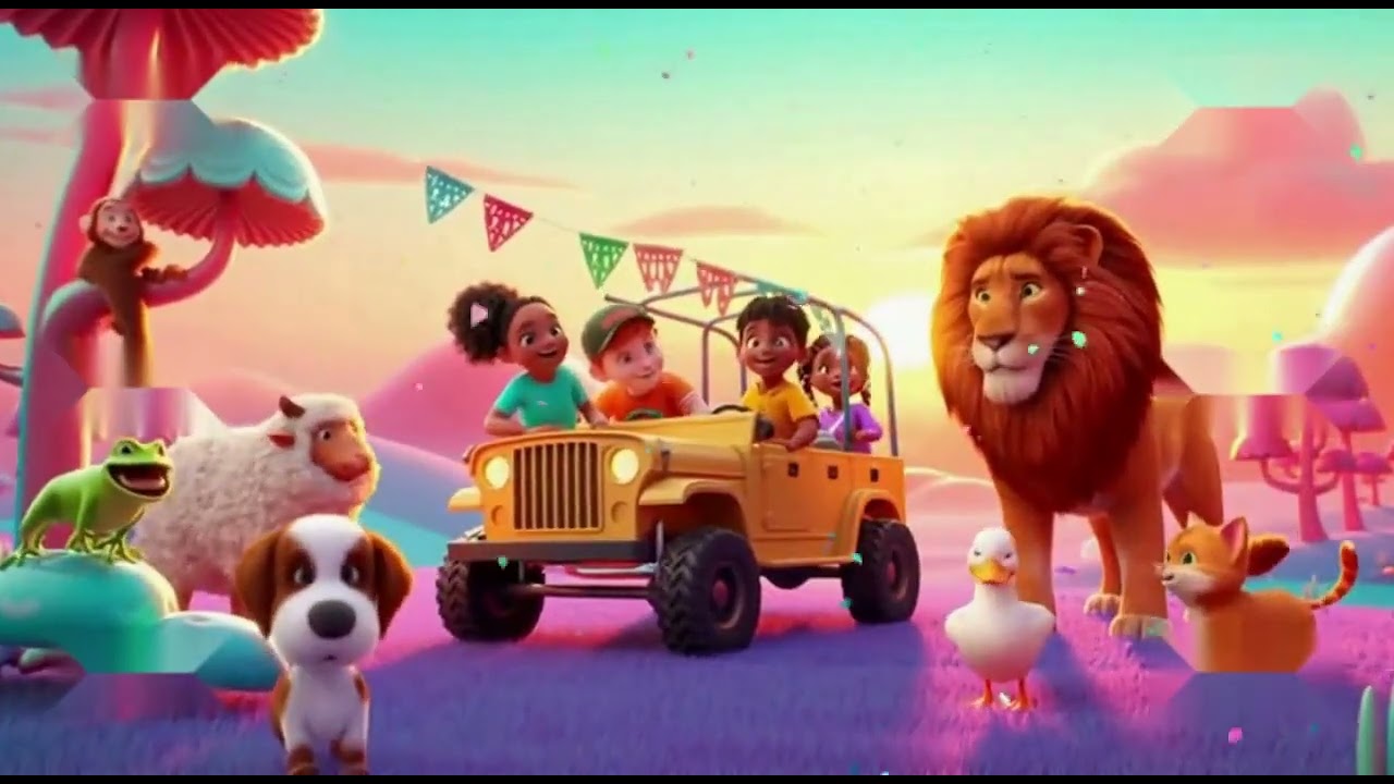 Il Safari dei Suoni Animali | Canzoni divertenti per bambini