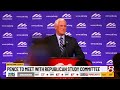 Pence to meet with republican study committee