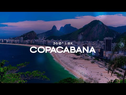 [8K 360º] Rio de Janeiro - Praia de Copacabana I Hurb XR