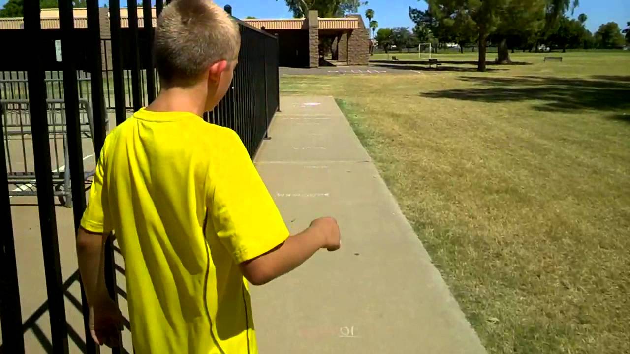 Scaled Drawing of the Distance Between the Earth and the Moon