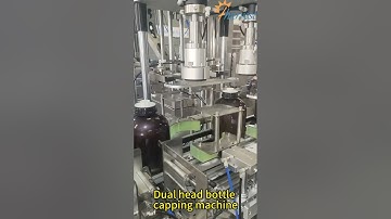 Double Head Servo Capping Machine, Bottle Screw Capper