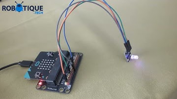 Vary the light intensity of an RGB LED module with micro:bit