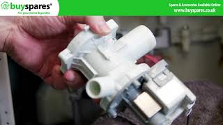 How to Replace the Drain Pump on a Kenwood Washing Machine