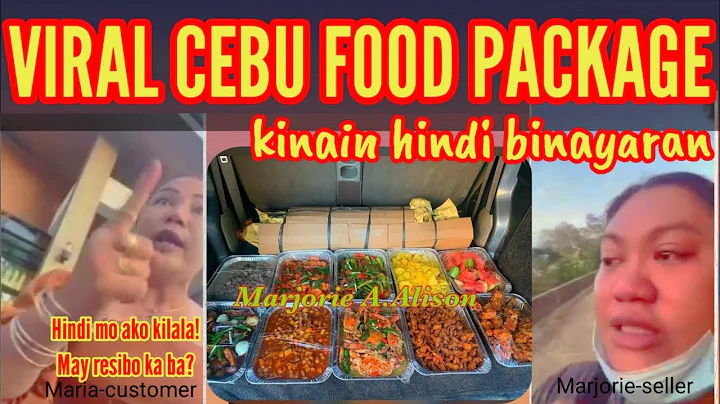 VIRAL Cebu Food Package Issue Seller | Raffy Tulfo...