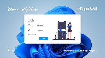 Demo Aplikasi Inventaris Aset | Java NetBeans