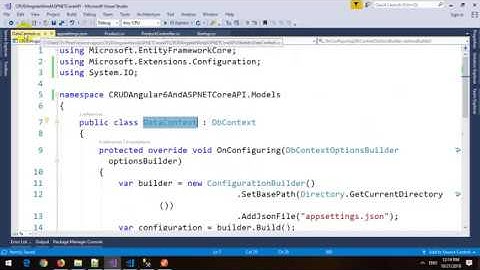 Angular 6 CRUD with ASP.NET Core Web API and Entity Framework Core - Part 1