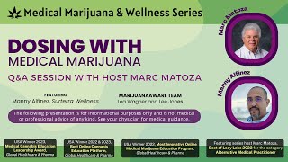 Dosing with Medical Marijuana Q&A Session  March, 2024