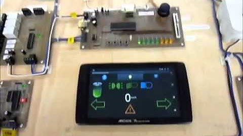 New Concept Car - Controlled by a Touchpad Running Android - CAN Bus - PIC18F