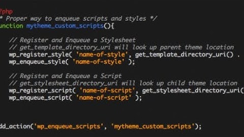 WordPress Theme Development (wp  enqueue,wp enqueue script)