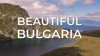 Beautiful Bulgaria - Bulgarian mountains and seaside from above