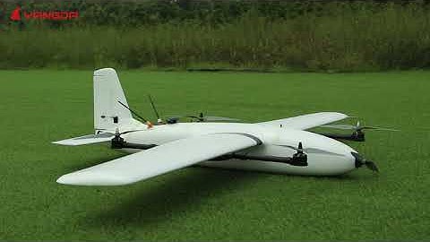 long range VTOL drone for mapping and surveillance