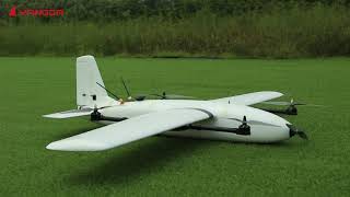long range VTOL drone for mapping and surveillance
