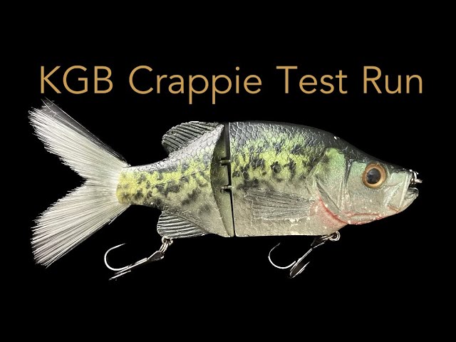 KGB Crappie - New Favorite Lure - Catches Largemouth and Smallmouth 