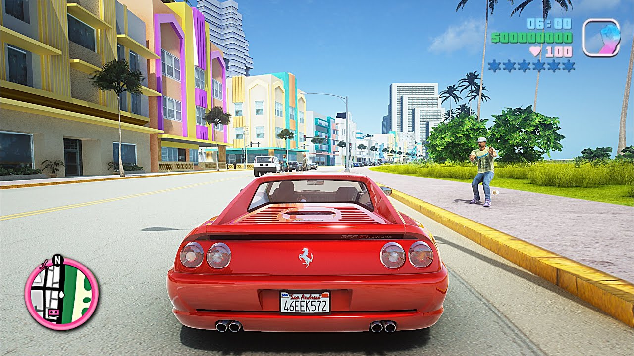 GTA: Vice City Definitive Edition 2021 Graphics - Ray Tracing RTX 3090 ...