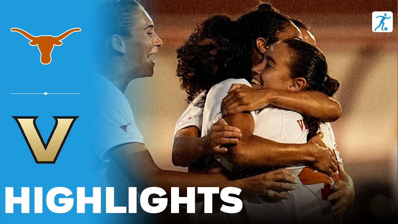 Texas vs Vanderbilt | NCAA College Women's Soccer | Highlights - September 26, 2025