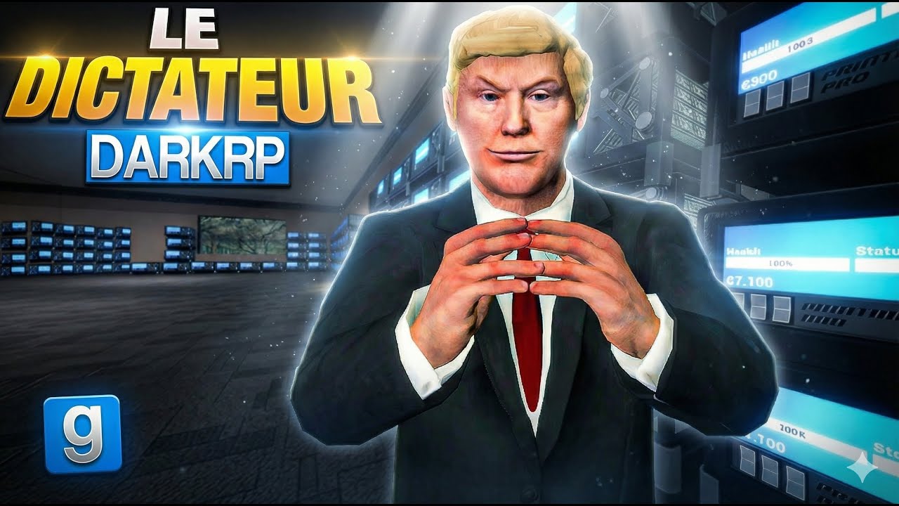 LE MAIRE DICTATEUR ! (on s'enrichit avec des printers) - GMOD DarkRP FR