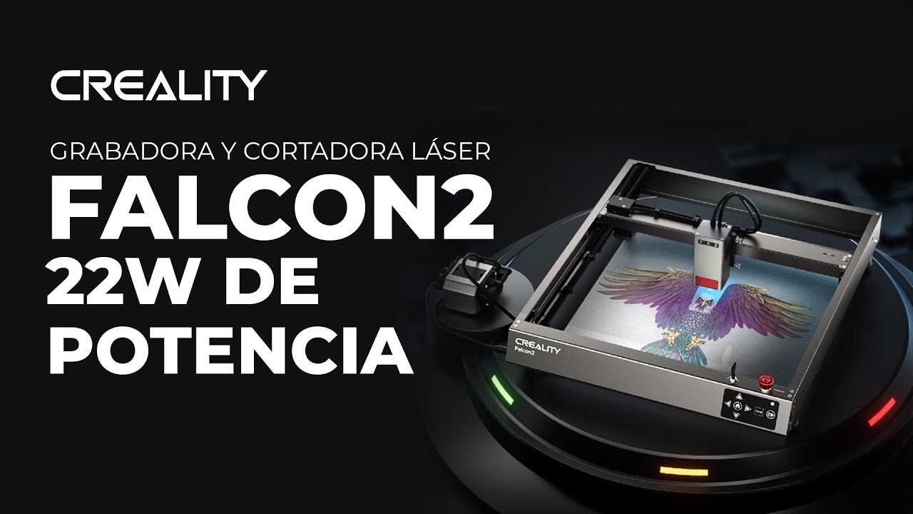 Cortadora y Grabadora Láser Creality CR-Laser Falcon 10W