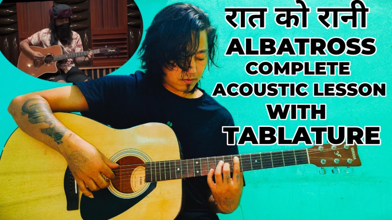 Raat Ko Rani - Albatross | Guitar Lesson | Raat ko Rani Acoustic ...
