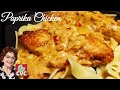 Creamy paprika chicken recipe  simple ingredient southern cooking
