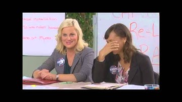 Parks and Rec Come back joke