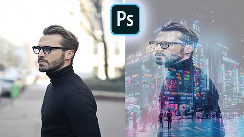 Quick Double Exposure Cyberpunk Photo Effect Photoshop Tutorial | کوئیک ڈبل نمائش سائبرپنک فوٹو اثر