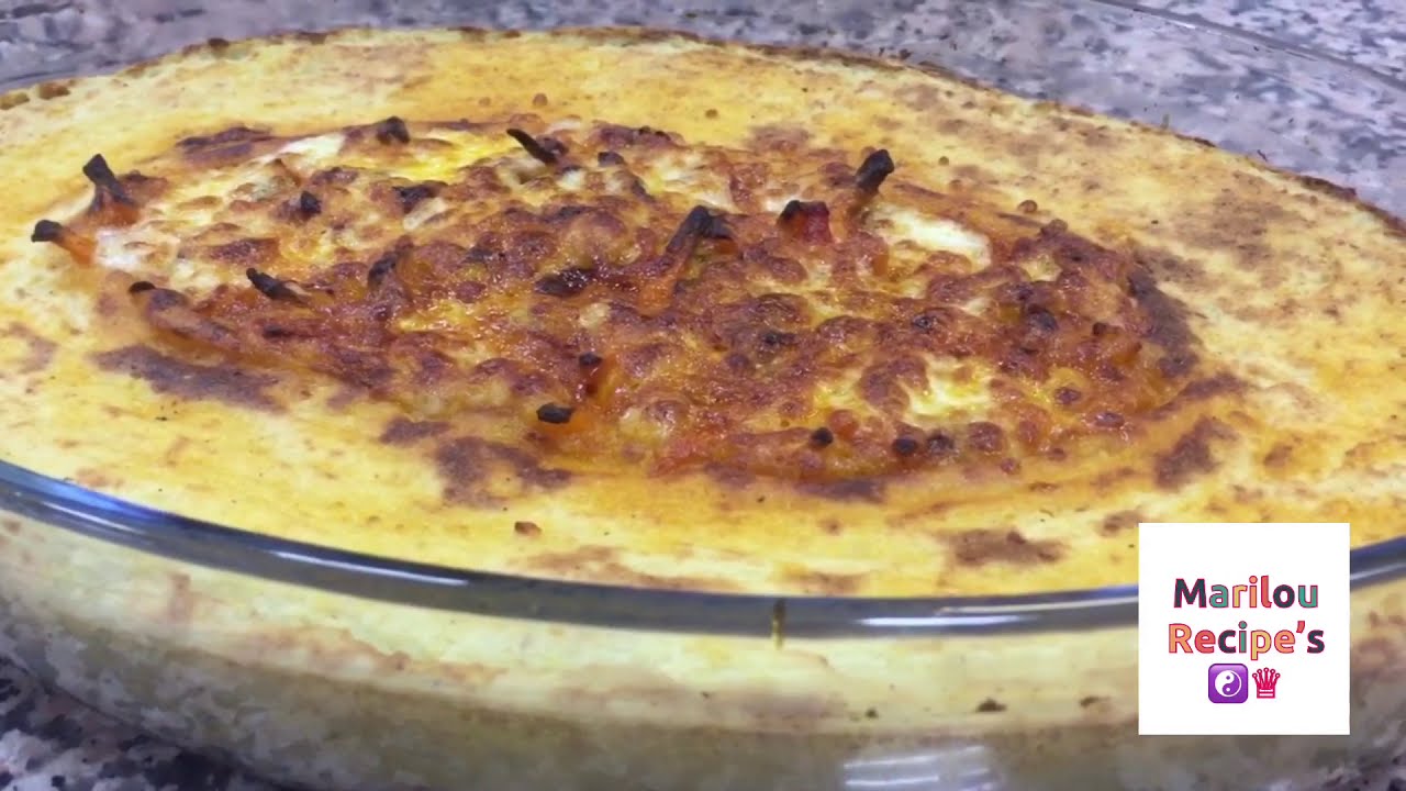 CHICKEN AND MASHED POTATO CASEROLE - YouTube