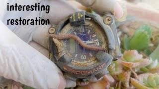 g shock watch restoration||how to repair watch water damage