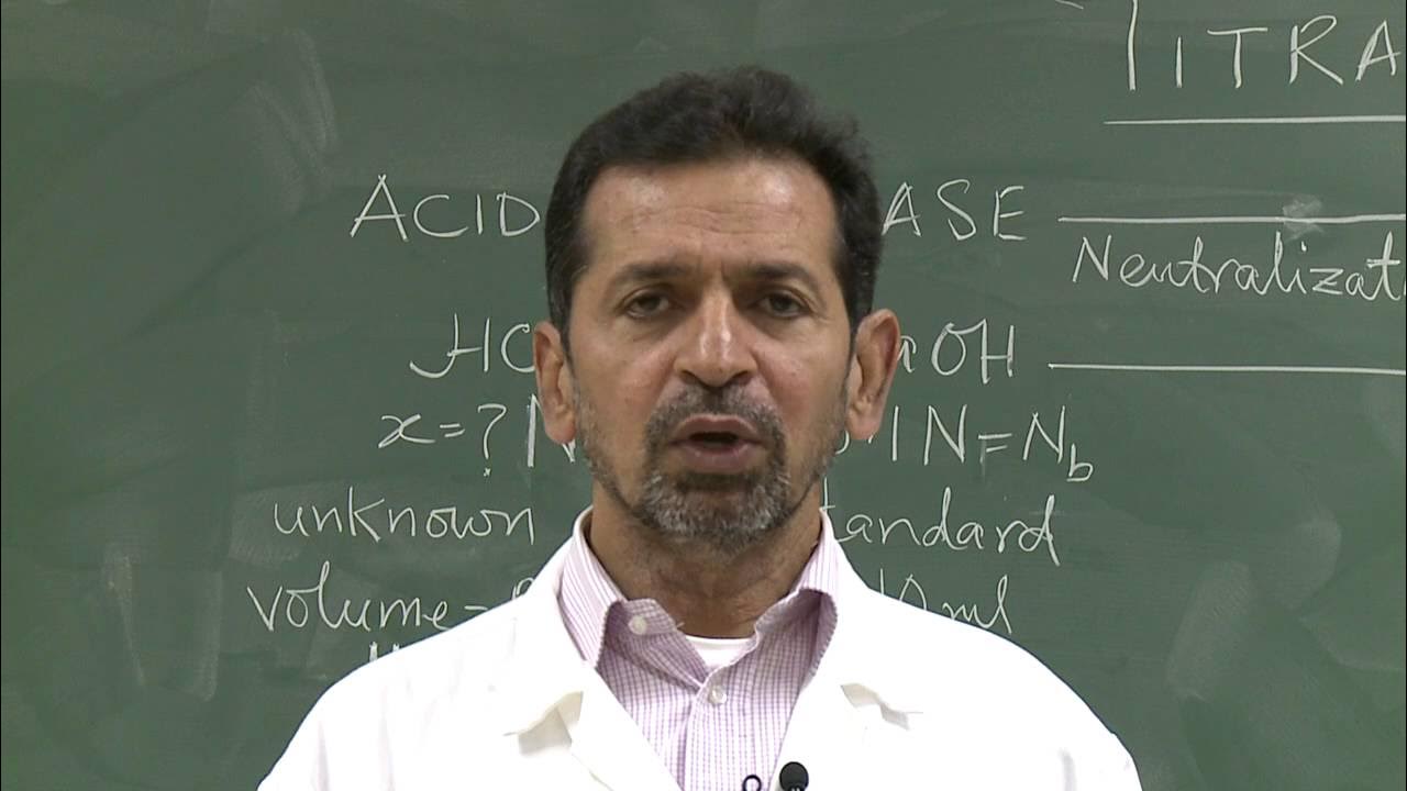 Chemistry Lab Exercise 8 Determination of the Normality of Acid by