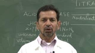 Chemistry Lab Exercise 8 : Determination of the Normality of Acid by Titration against Standard Base