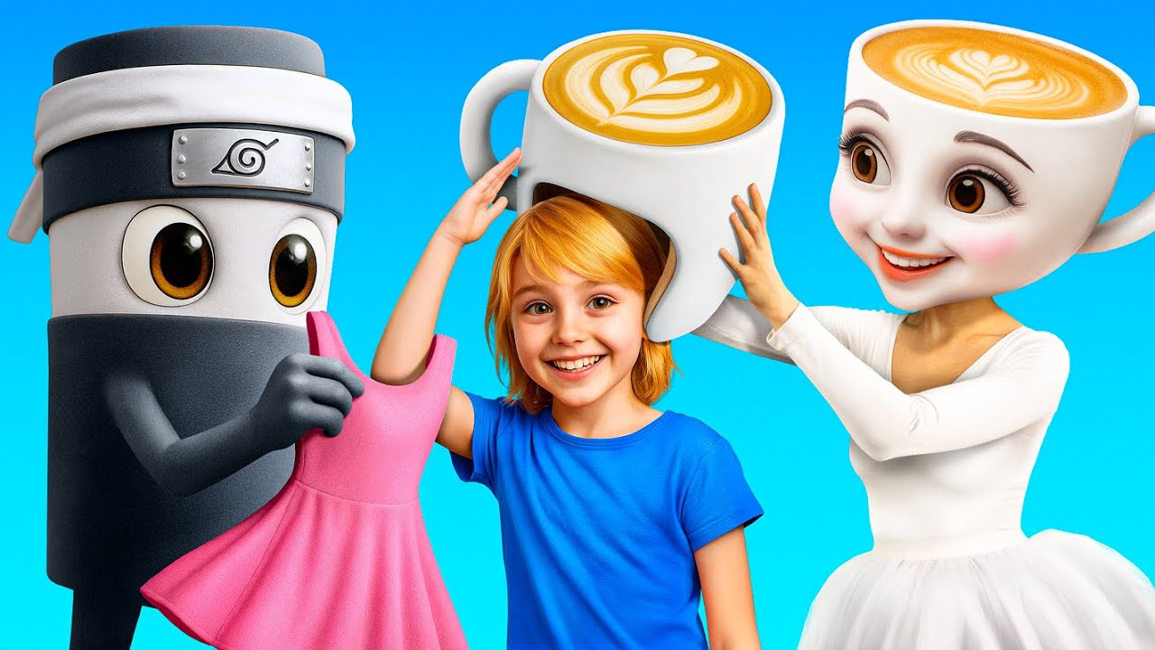 Fui Adotada pela Ballerina Cappuccina & Cappuccino Assassino! / Como Virar a Ballerina Cappuccina!