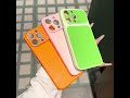 Dopamine Colors Big Window Style Case for iPhone Series