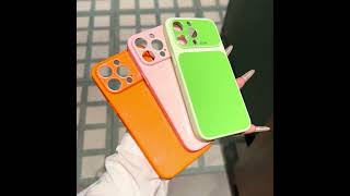 Dopamine Colors Big Window Style Case for iPhone Series