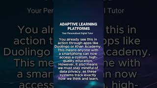 Adaptive Learning Platforms #edtech #ai #education #futuretech #genai #learning #tech #students